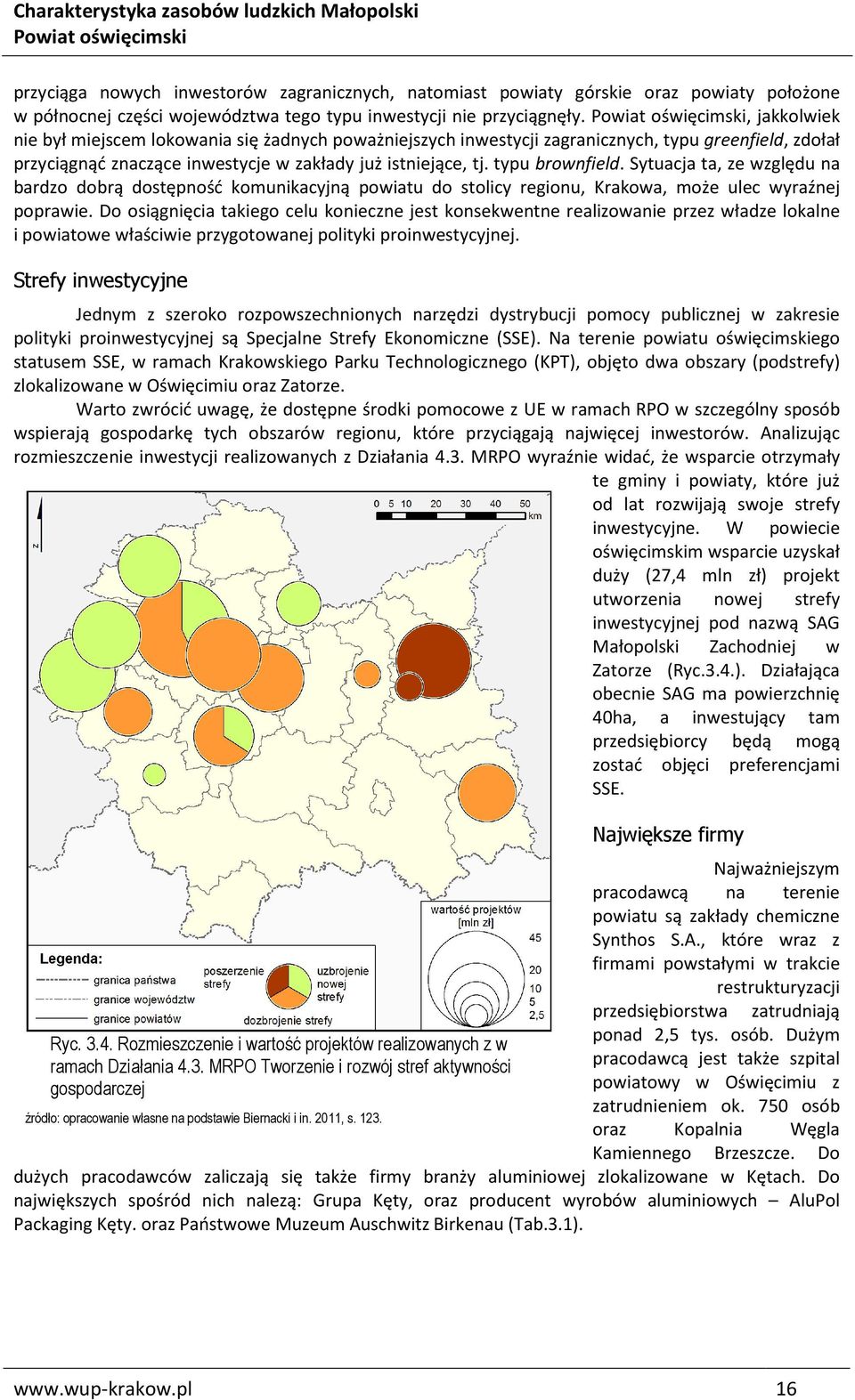 Sytuacja ta, ze względu na bardzo dobrą dostępność komunikacyjną powiatu do stolicy regionu, Krakowa, może ulec wyraźnej poprawie.