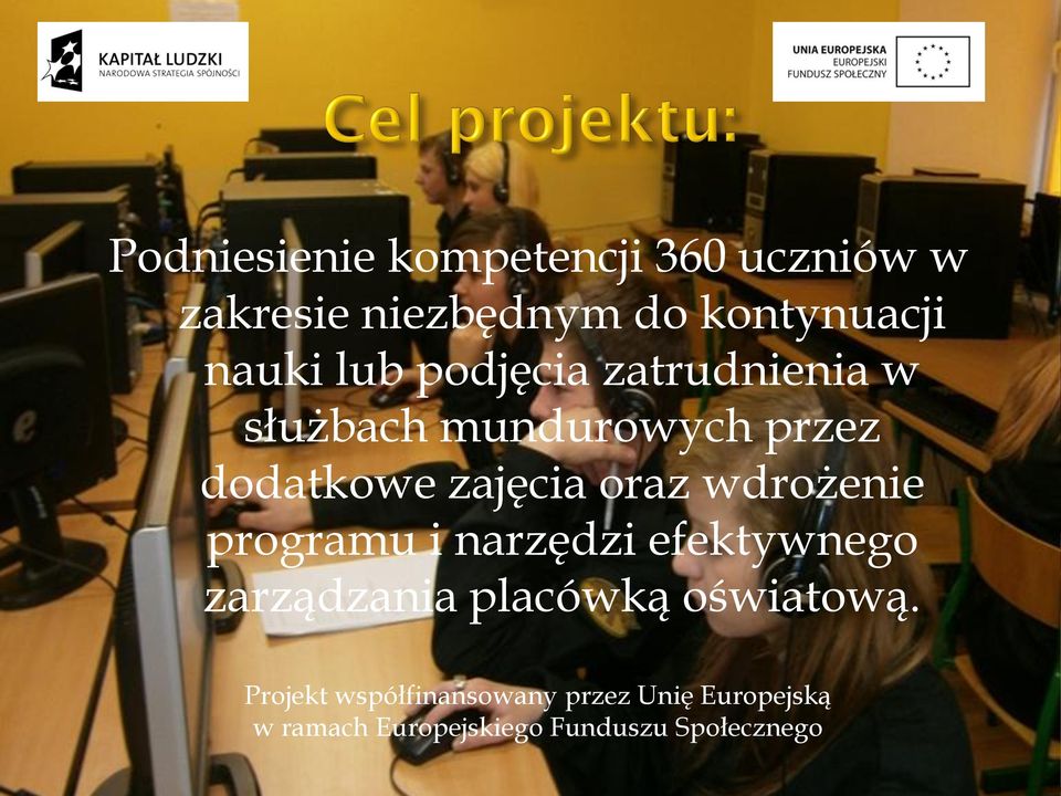 wdrożenie programu i narzędzi efektywnego zarządzania placówką oświatową.