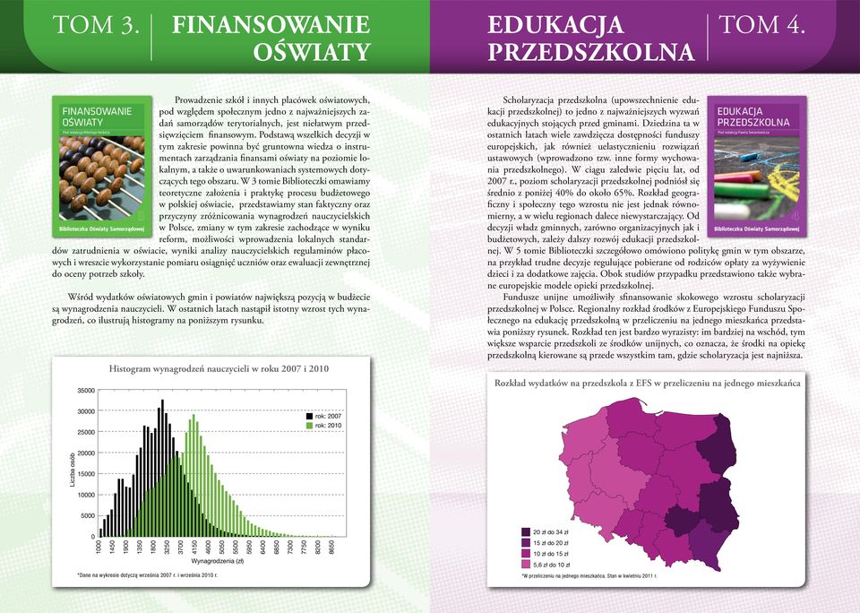 Podstawą wszelkich decyzji w tym zakresie powinna być gruntowna wiedza o instrumentach zarządzania finansami oświaty na poziomie lokalnym, a także o uwarunkowaniach systemowych dotyczących tego