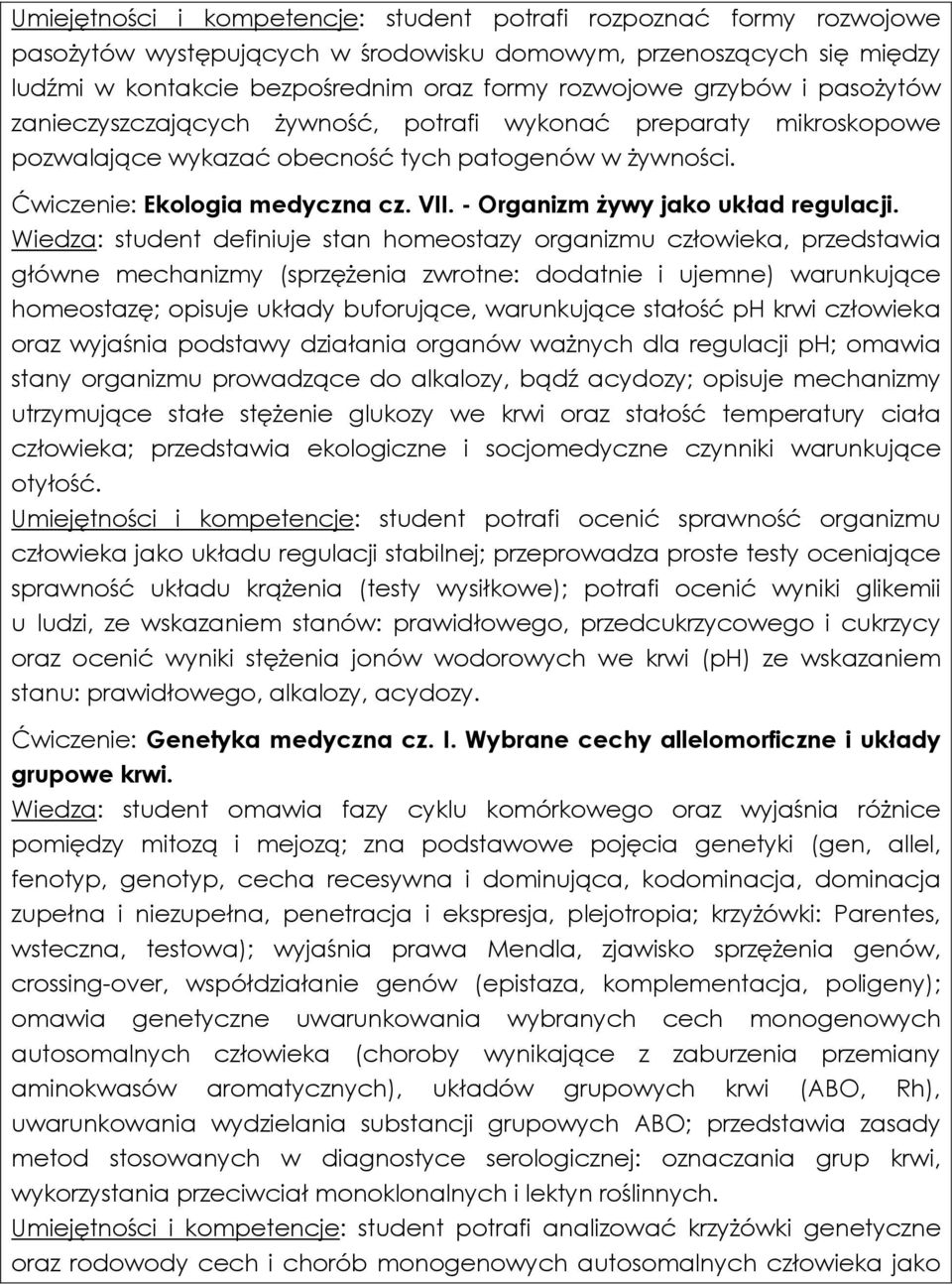 - Organizm żywy jako układ regulacji.