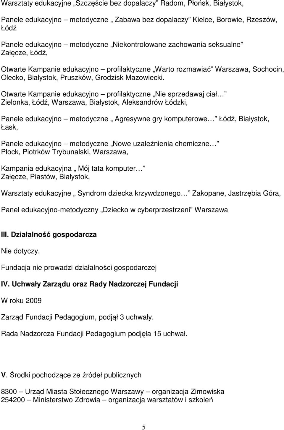 Otwarte Kampanie edukacyjno profilaktyczne Nie sprzedawaj ciał Zielonka, Łódź, Warszawa, Białystok, Aleksandrów Łódzki, Panele edukacyjno metodyczne Agresywne gry komputerowe Łódź, Białystok, Łask,