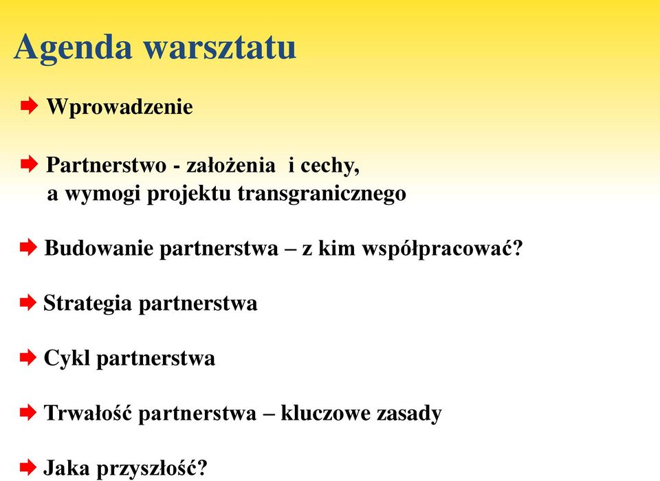 partnerstwa z kim współpracować?