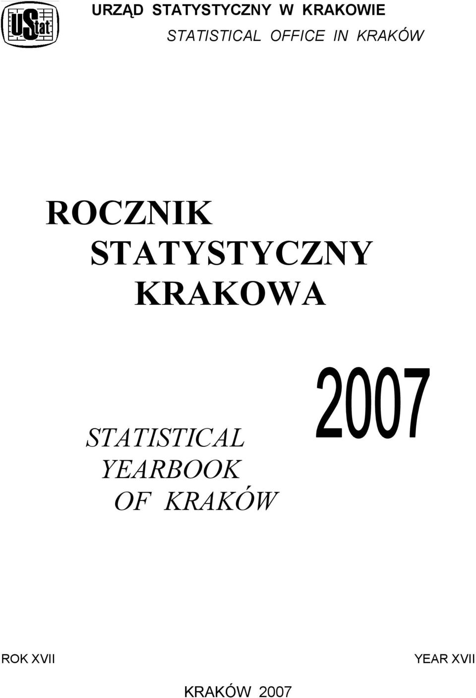 STATYSTYCZNY KRAKOWA STATISTICAL