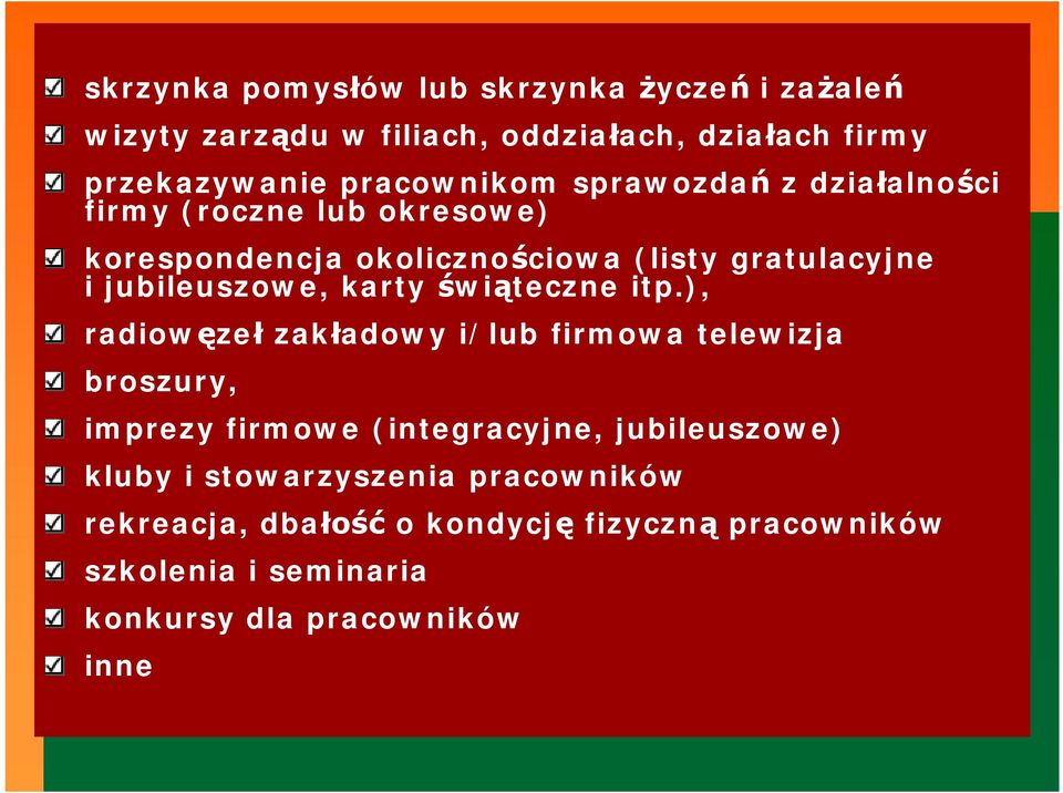 świąteczne itp.