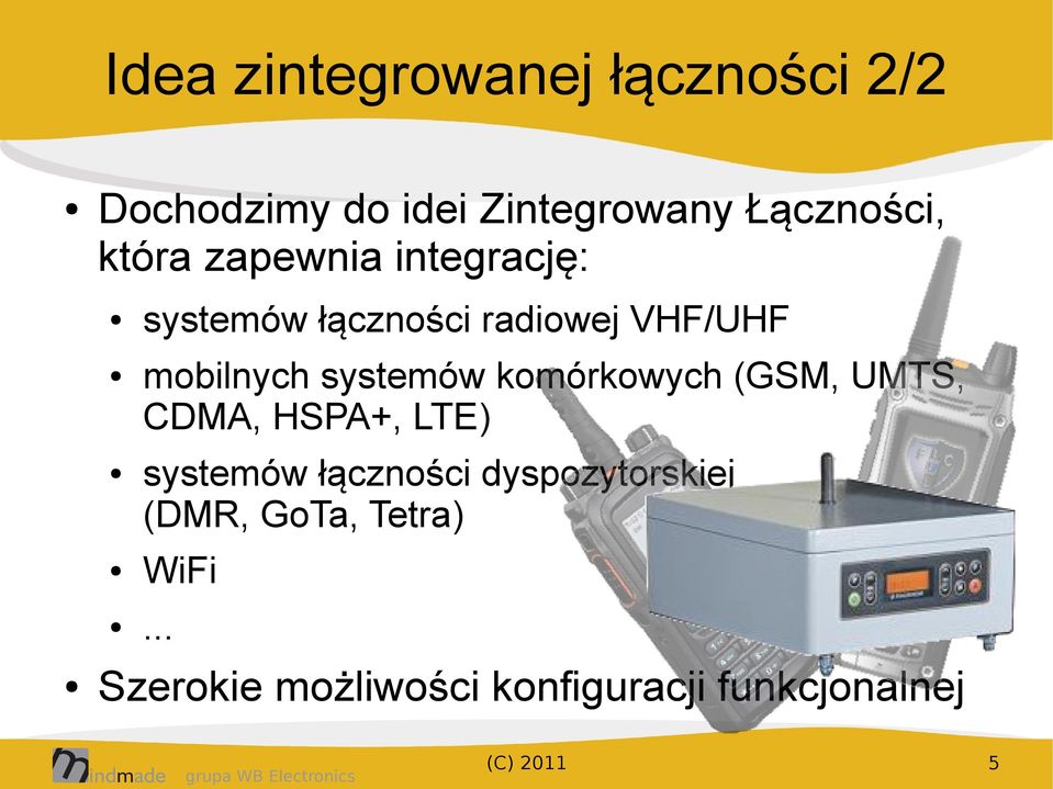 systemów komórkowych (GSM, UMTS, CDMA, HSPA+, LTE) systemów łączności