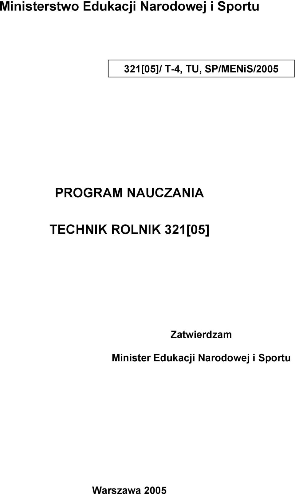 NAUCZANIA TECHNIK ROLNIK 321[05]