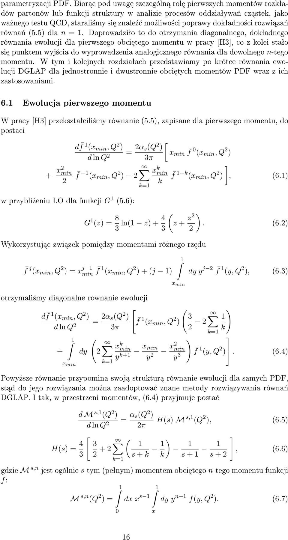 dokªadno±ci rozwi za«równa«(5.5 dla n = 1.