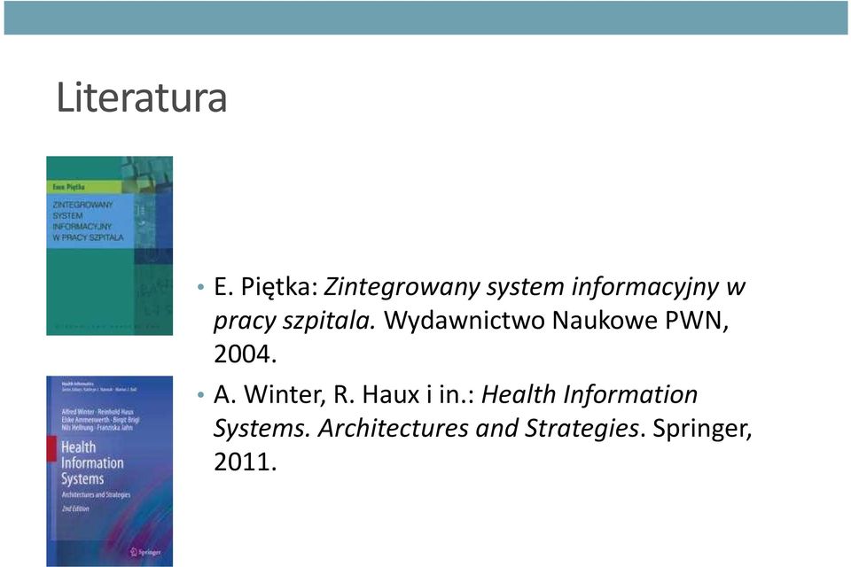 szpitala.wydawnictwo Naukowe PWN, 2004. A.