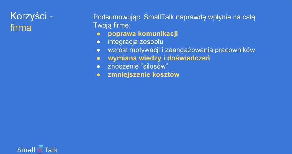 zespołu wzrost motywacji i zaangażowania pracowników