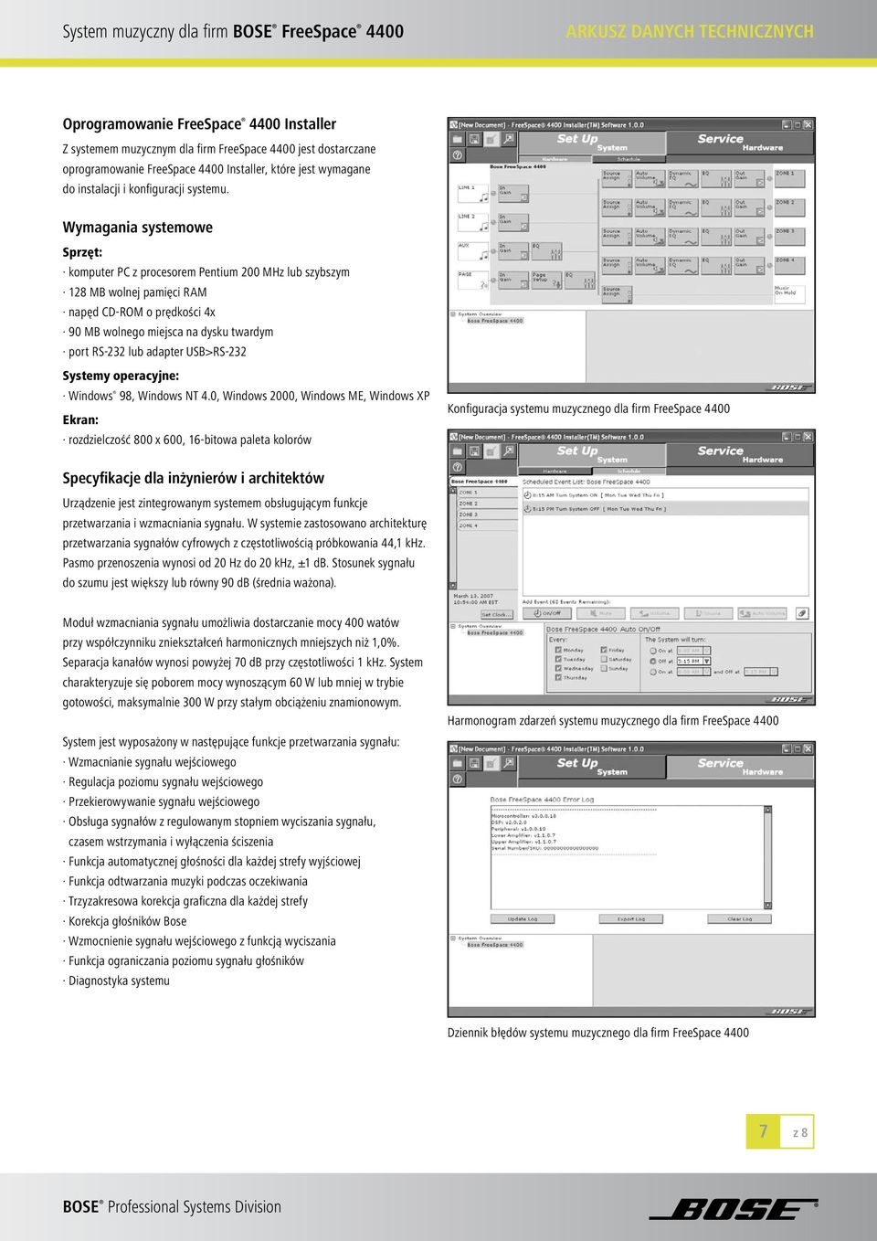 USB>RS-232 Systemy operacyjne: Windows 98, Windows NT 4.