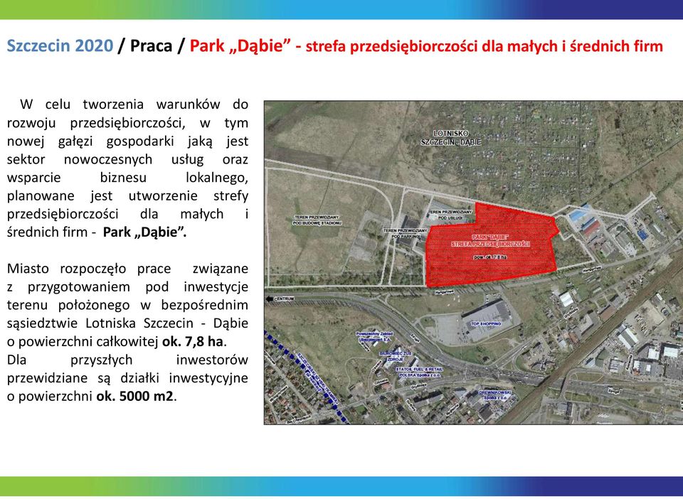 dla małych i średnich firm - Park Dąbie.