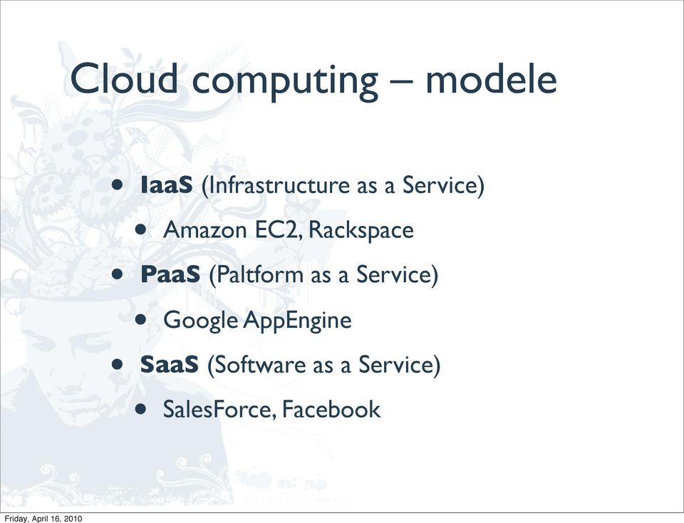 (Paltform as a Service) Google AppEngine