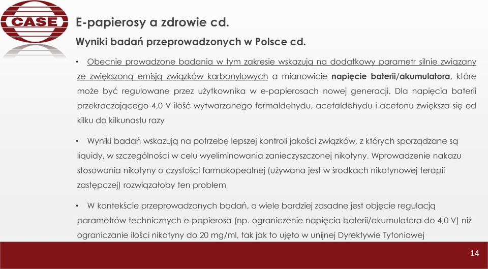 regulowane przez użytkownika w e-papierosach nowej generacji.