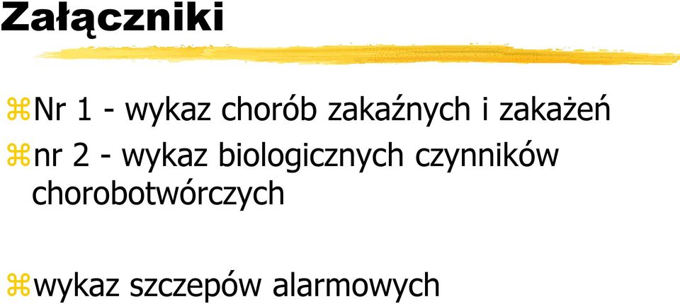 biologicznych czynników