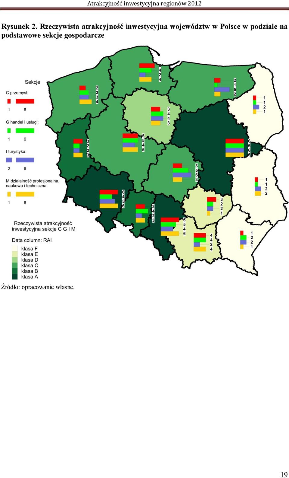 inwestycyjna województw w Polsce w