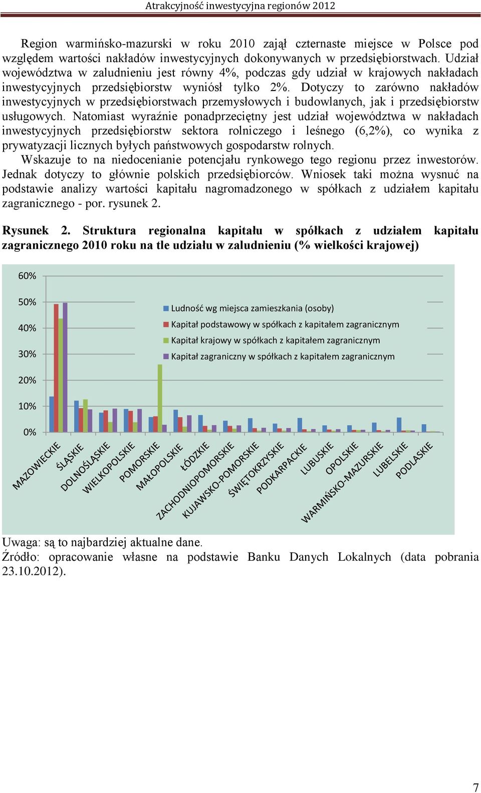 Dotyczy to zarówno nakładów inwestycyjnych w przedsiębiorstwach przemysłowych i budowlanych, jak i przedsiębiorstw usługowych.