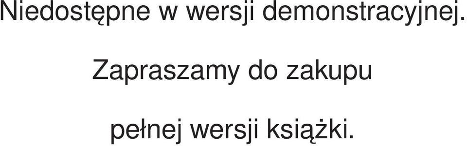 Zapraszamy do zakupu