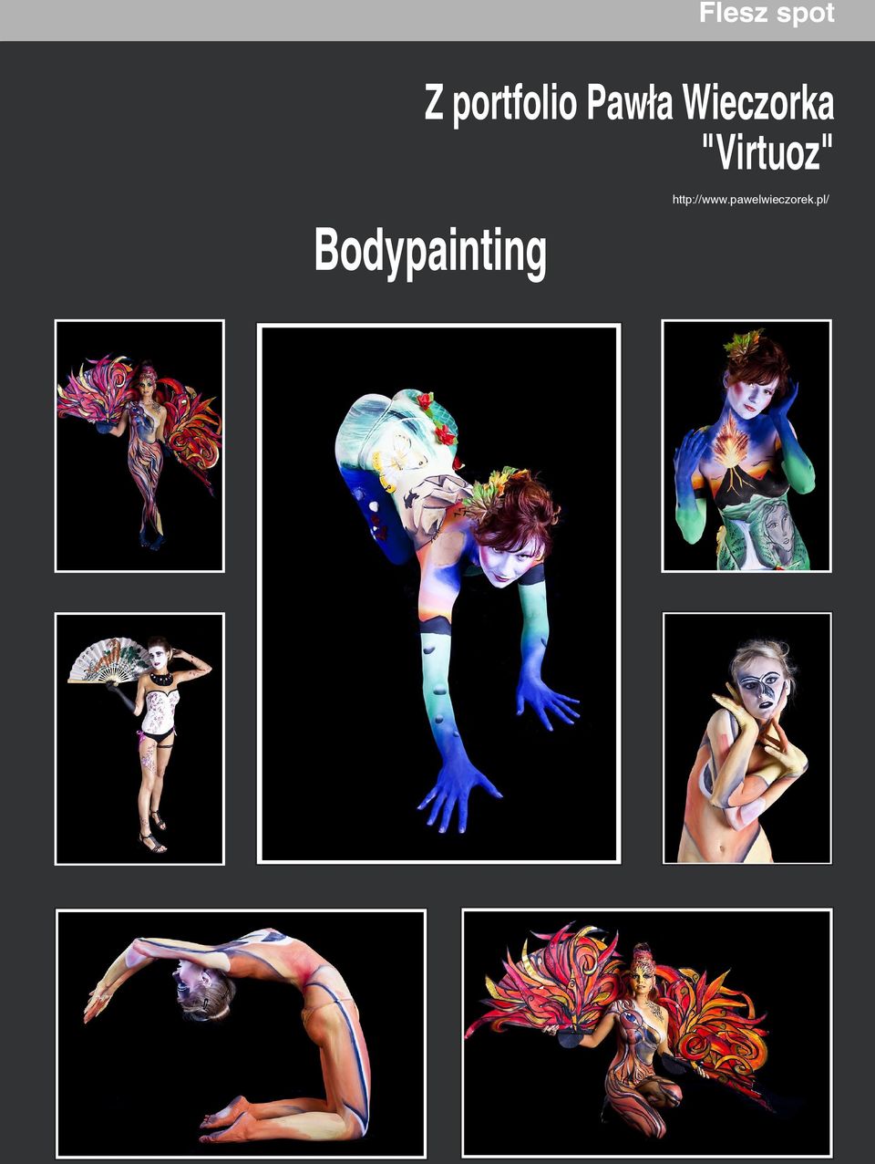 Bodypainting Flesz spot