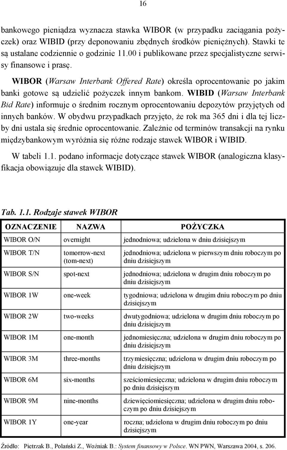 WIBID (Warsaw Interbank Bid Rate) informuje o średnim rocznym oprocentowaniu depozytów przyjętych od innych banków.