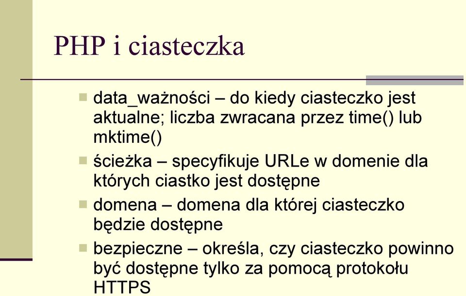 których ciastko jest dostępne domena domena dla której ciasteczko będzie