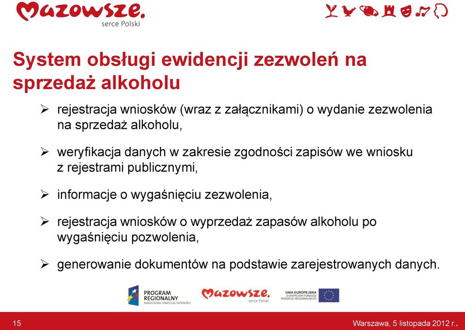 z rejestrami publicznymi, informacje o wygaśnięciu zezwolenia, rejestracja wniosków o wyprzedaż