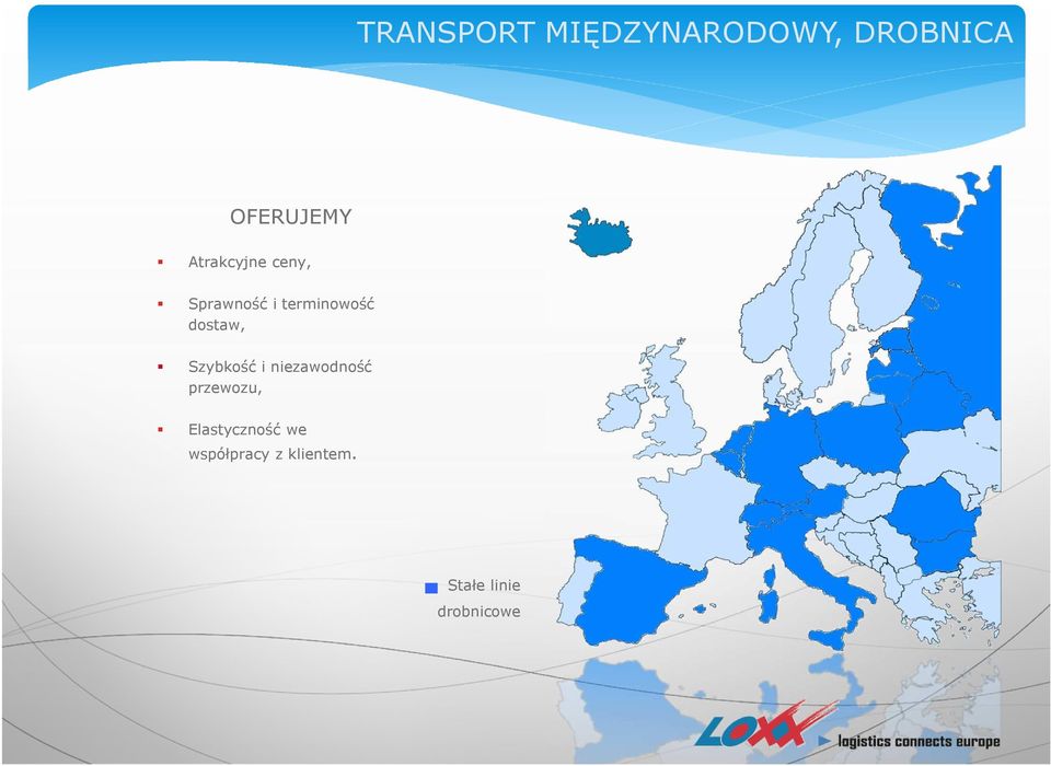 dostaw, Szybkość i niezawodność przewozu,