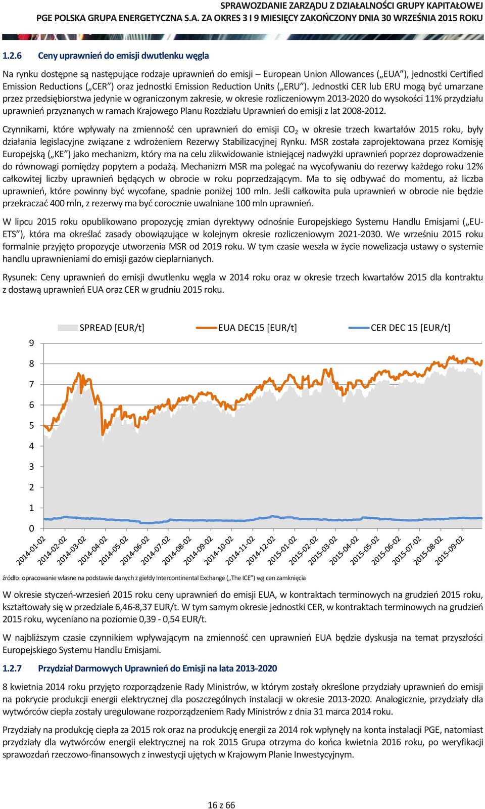 Jednostki CER lub ERU mogą być umarzane przez przedsiębiorstwa jedynie w ograniczonym zakresie, w okresie rozliczeniowym 2013-2020 do wysokości 11% przydziału uprawnień przyznanych w ramach Krajowego