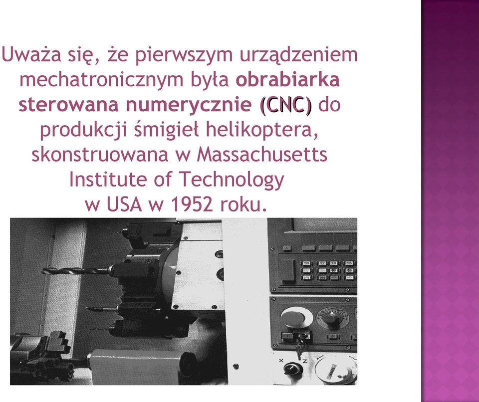 numerycznie (CNC) do produkcji śmigieł