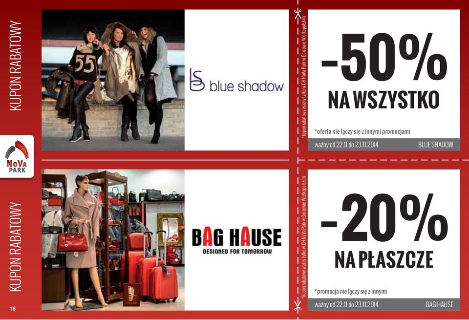 promocjami BLUE SHADOW NA PŁASZCZE