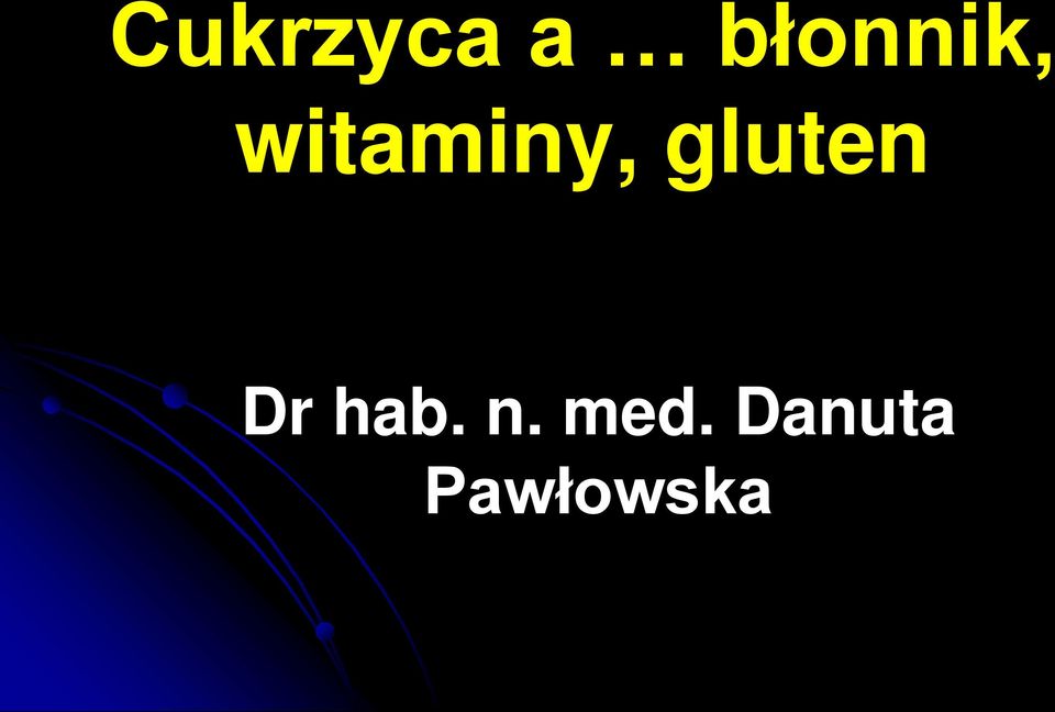 witaminy, gluten