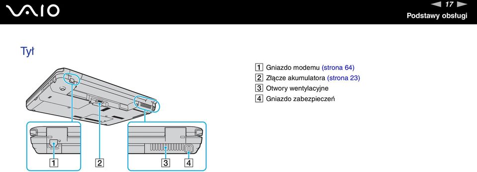 Złącze akumulatora (strona 23) C