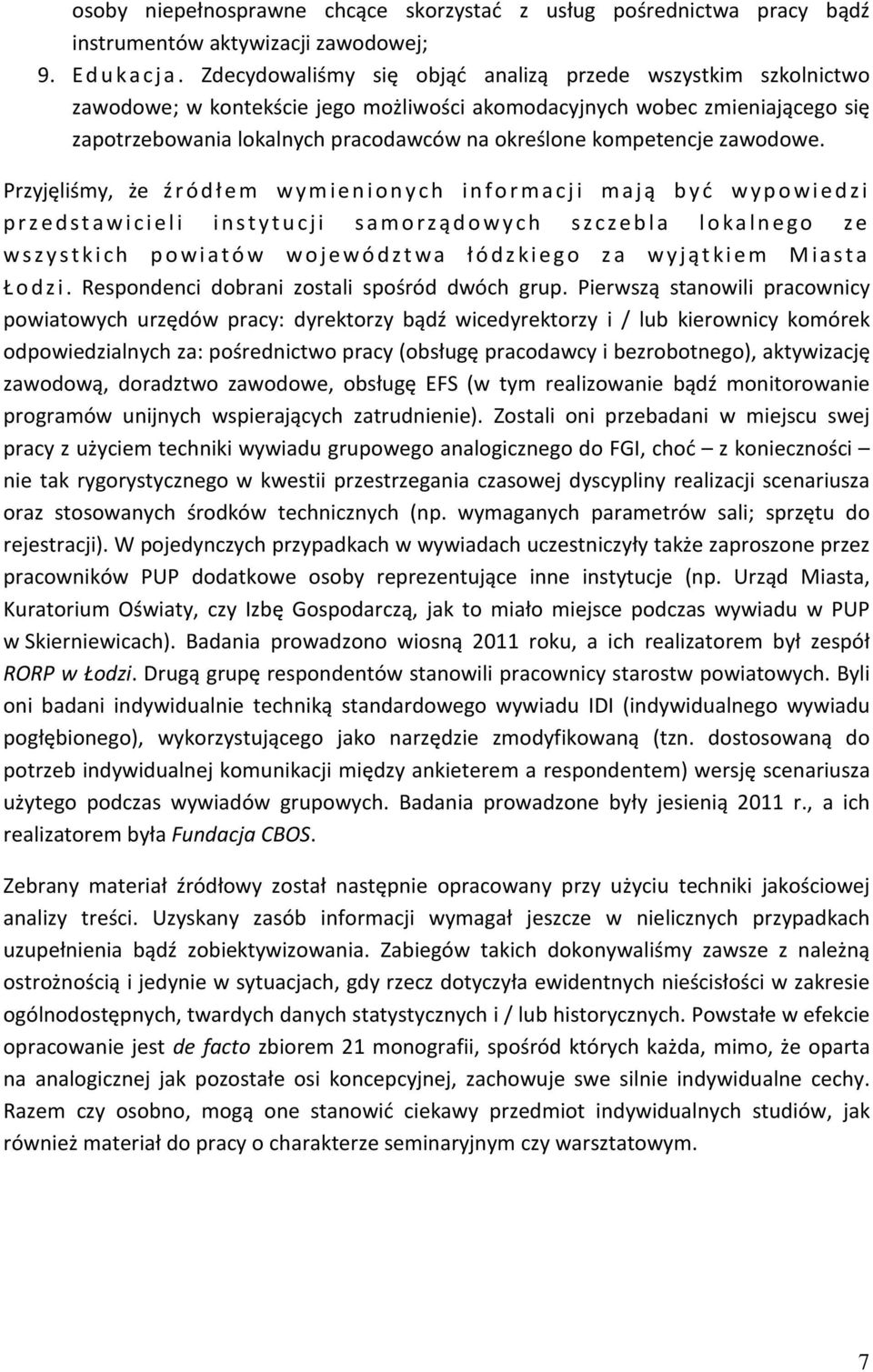 kompetencje zawodowe.