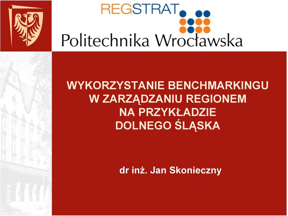 ZARZĄDZANIU REGIONEM NA