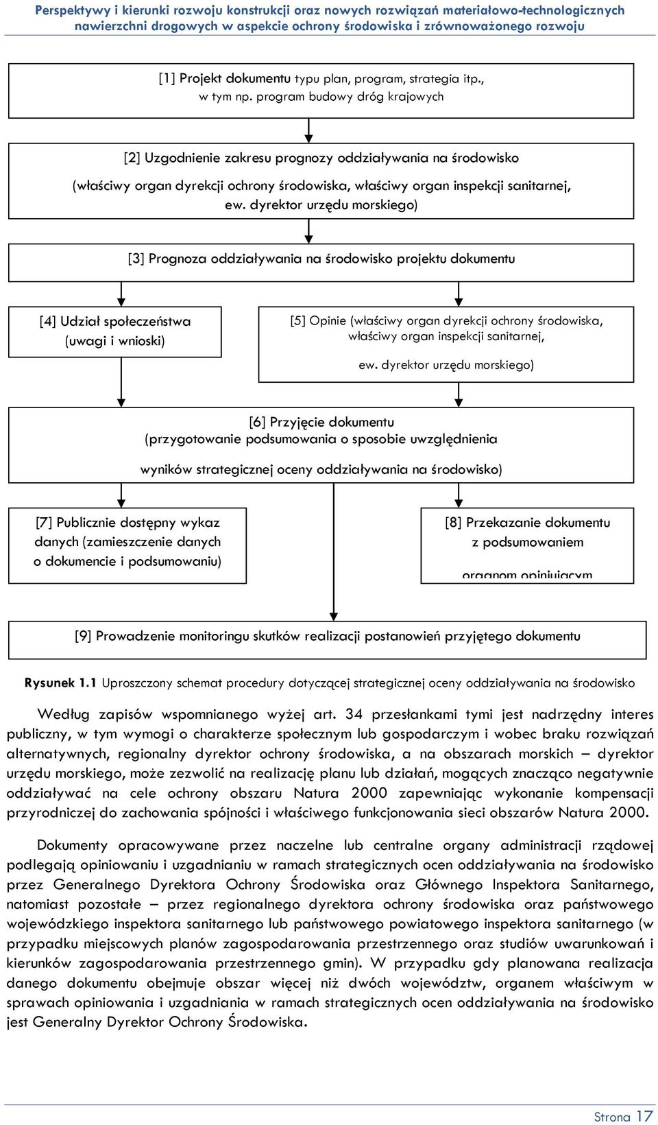 dyrektor urzędu morskiego) [3] Prognoza oddziaływania na środowisko projektu dokumentu [4] Udział społeczeństwa (uwagi i wnioski) [5] Opinie (właściwy organ dyrekcji ochrony środowiska, właściwy