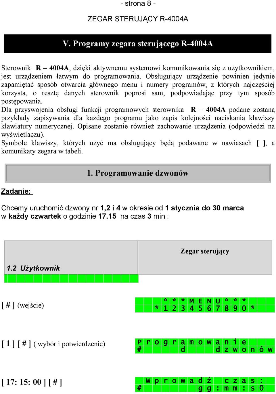 sposób postępowania.