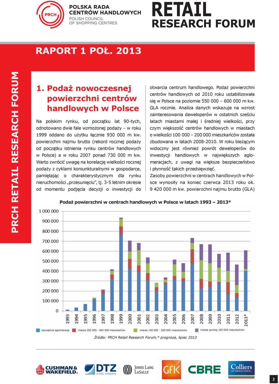 Warto zwrócić uwagę na korelację wielkości rocznej podaży z cyklami koniunkturalnymi w gospodarce, pamiętając o charakterystycznym dla rynku nieruchomości przesunięciu, tj.