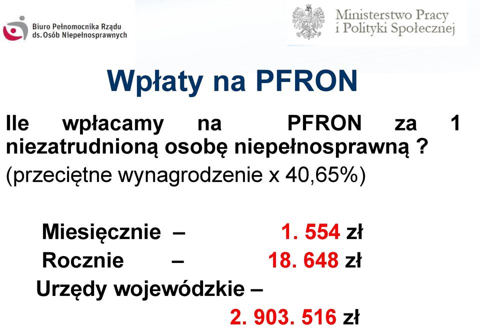 (przeciętne wynagrodzenie x 40,65%) Miesięcznie