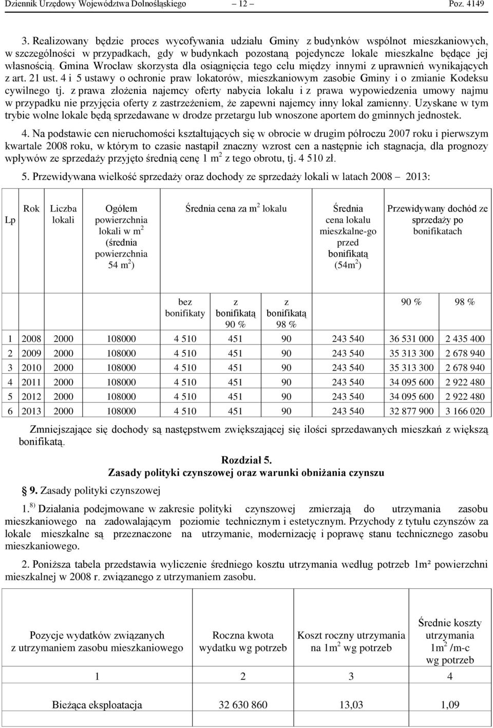 Gmina Wrocław skorzysta dla osiągnięcia tego celu między innymi z uprawnień wynikających z art. 21 ust.