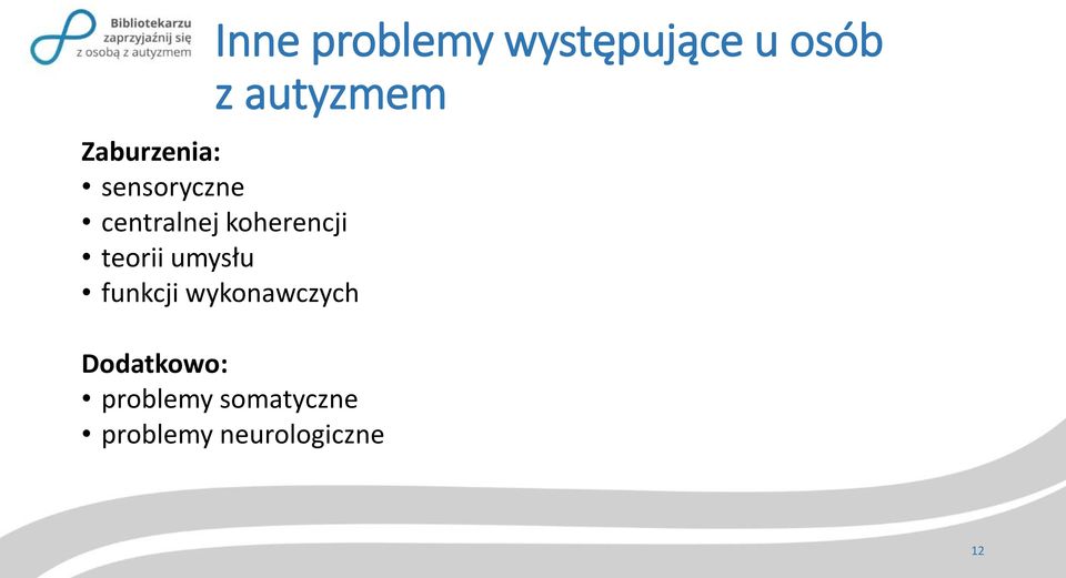 teorii umysłu funkcji wykonawczych Dodatkowo: