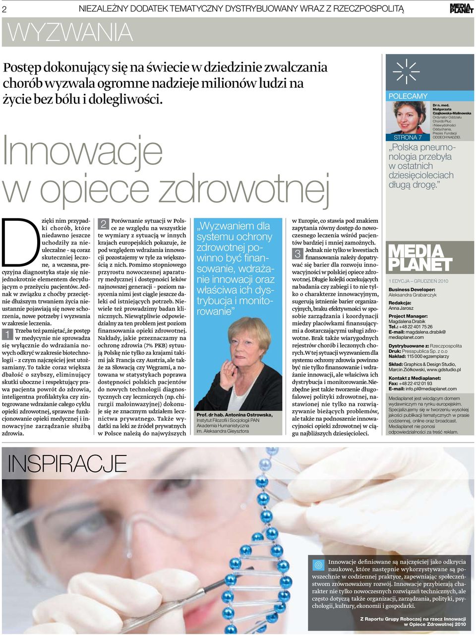 Polska pneumonologia przebyła w ostatnich dziesięcioleciach długą drogę.