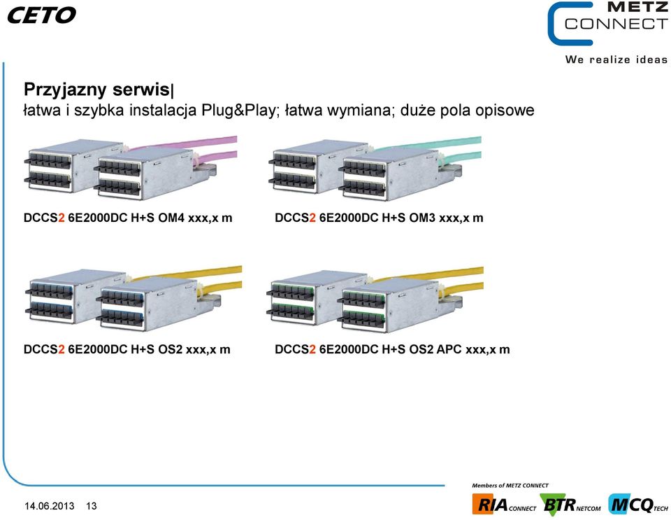 xxx,x m DCCS2 6E2000DC H+S OM3 xxx,x m DCCS2 6E2000DC