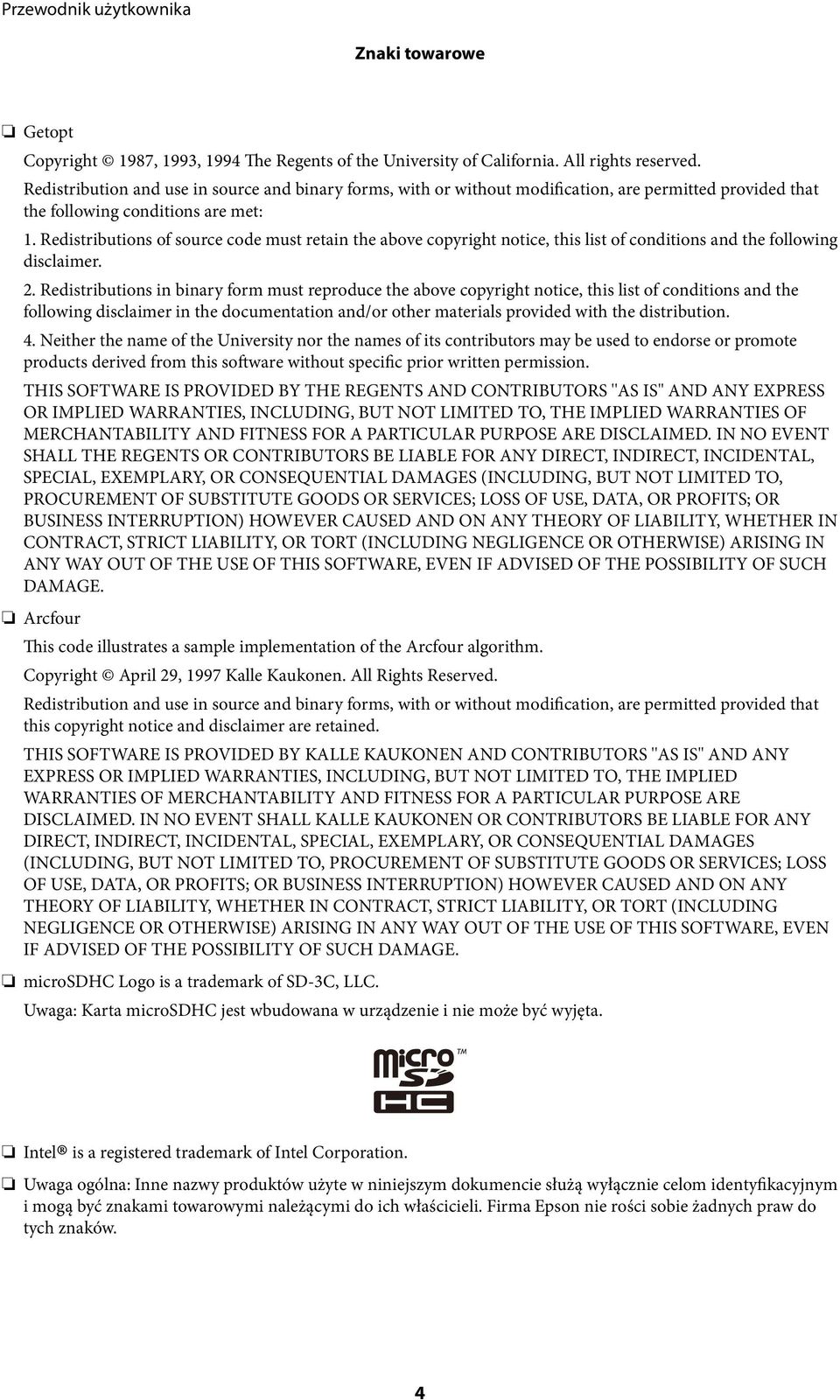 Redistributions of source code must retain the above copyright notice, this list of conditions and the following disclaimer. 2.