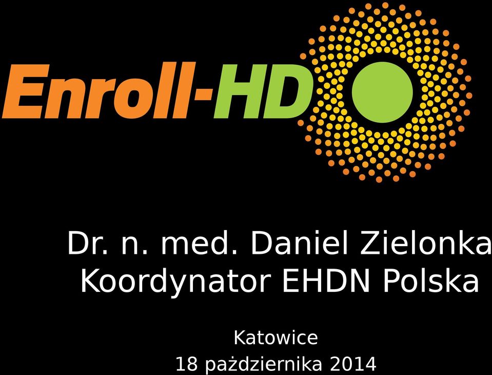 Koordynator EHDN