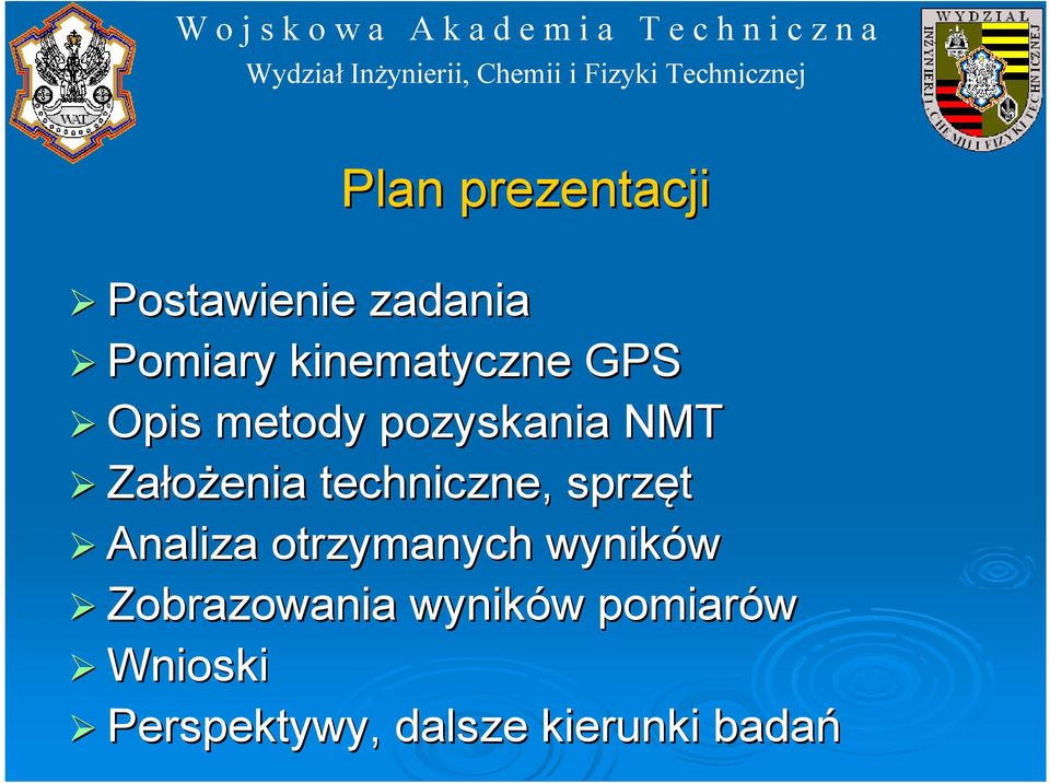 techniczne, sprzęt Analiza otrzymanych wyników