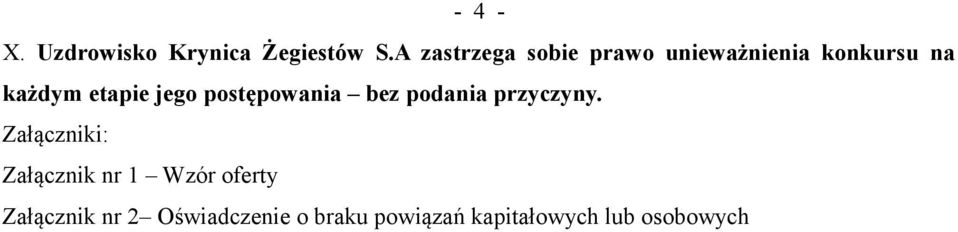 jego postępowania bez podania przyczyny.