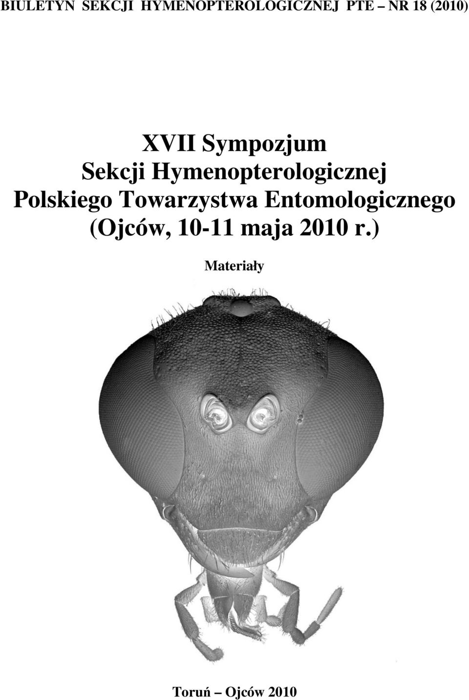 Hymenopterologicznej Polskiego Towarzystwa