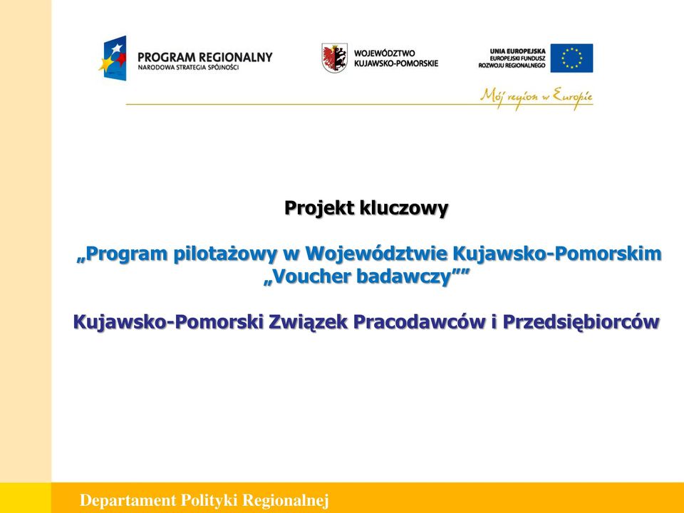 Voucher badawczy Kujawsko-Pomorski