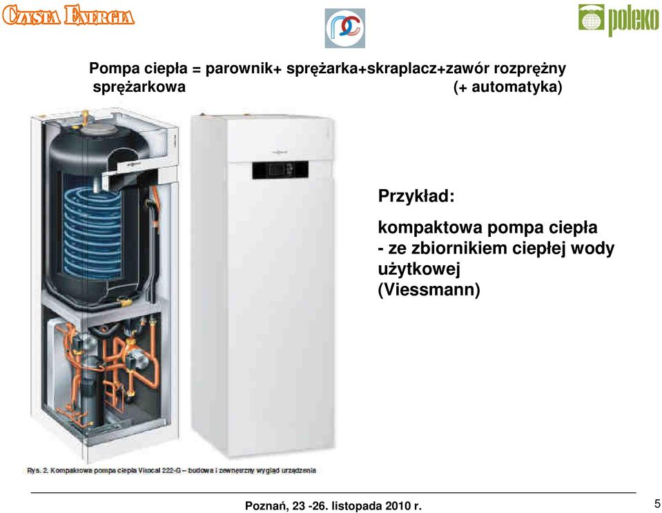 spręŝarkowa (+ automatyka) Przykład: