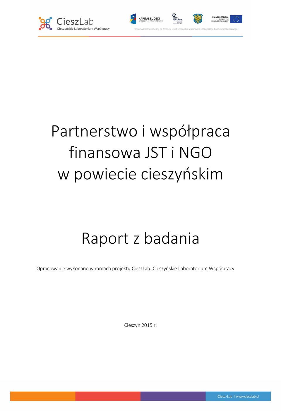 Opracowanie wykonano w ramach projektu