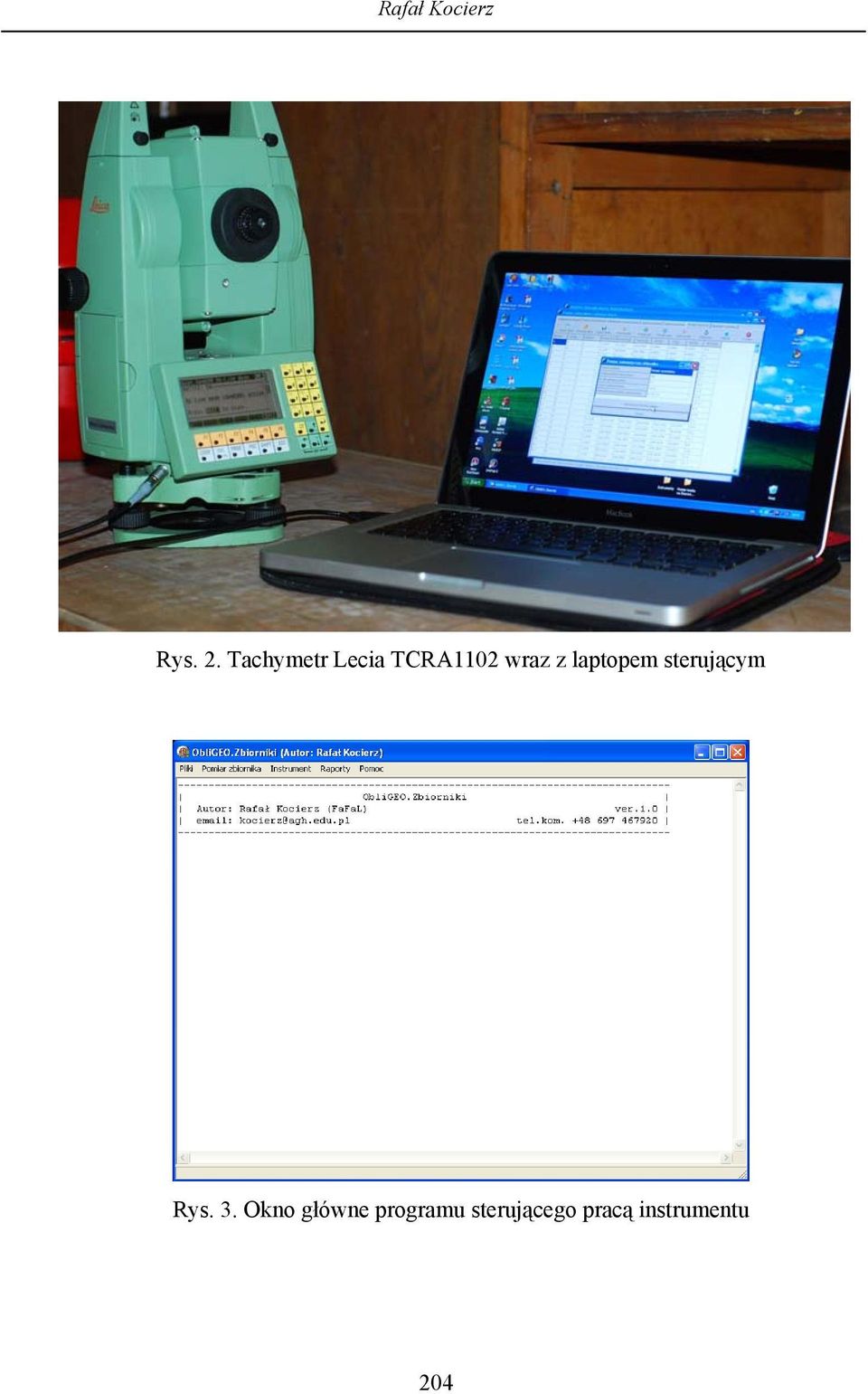 laptopem sterującym Rys. 3.